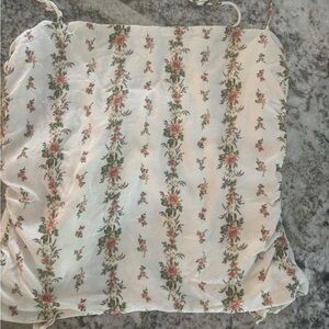 Reformation floral top size 4